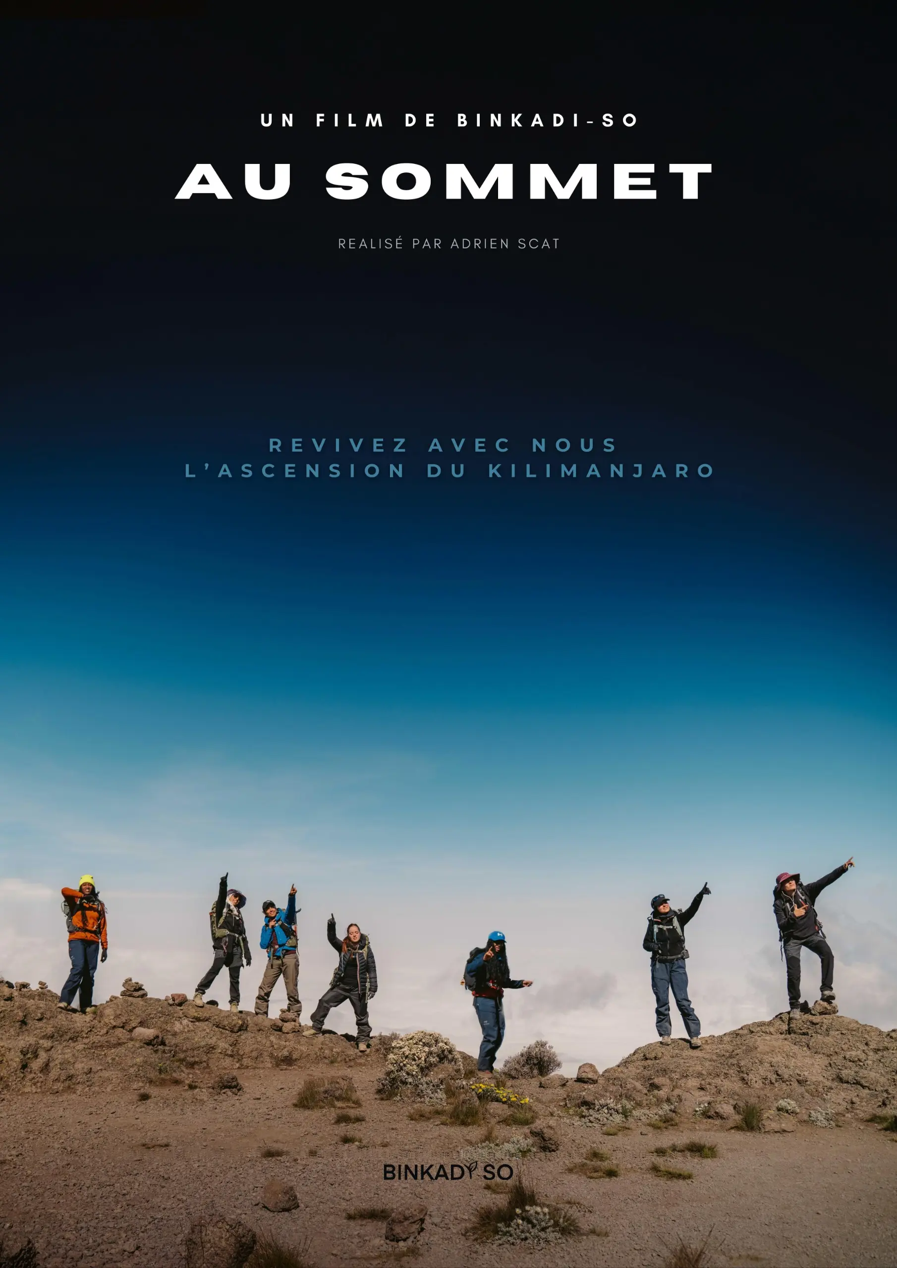 Affiche Au sommet